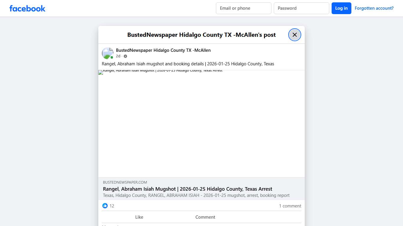 Rangel,... - BustedNewspaper Hidalgo County TX -McAllen Facebook